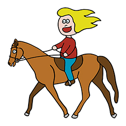 Ich reite