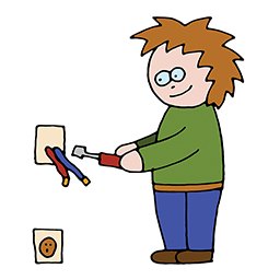 Ich schließe an