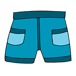 Kurze Hose