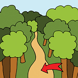 Waldweg