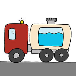 Wassertankwagen