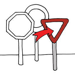 Warnschild
