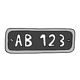 Nummernschild
