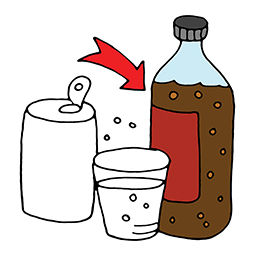 Flasche Cola