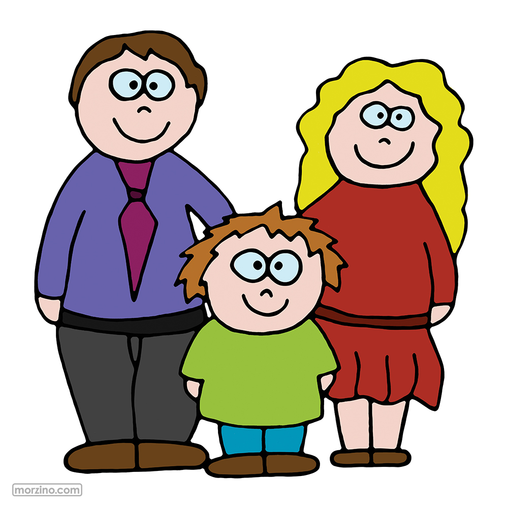 Bildwörterbuch: Familie
