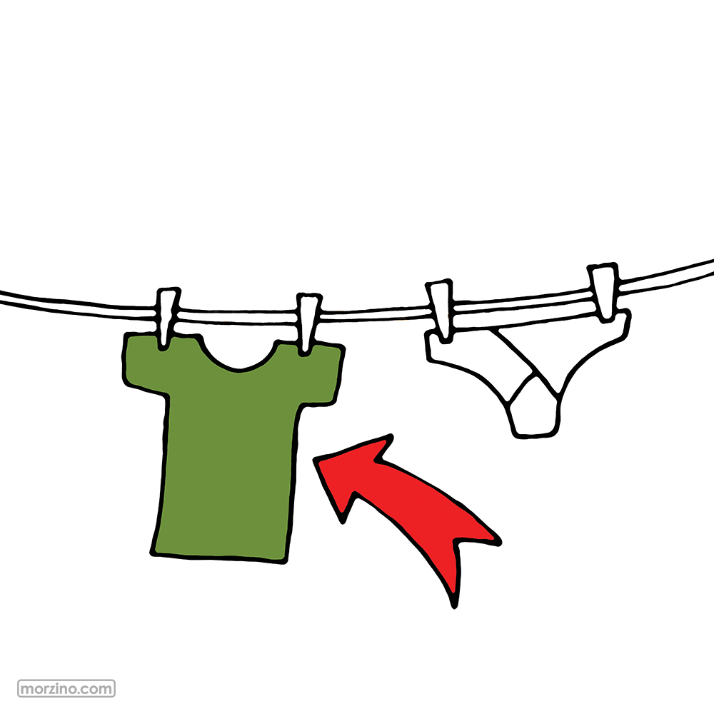 Bildwörterbuch: T-Shirt