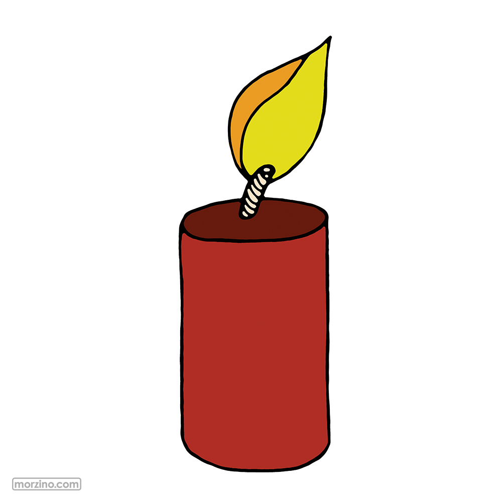 Bildwörterbuch: Kerze