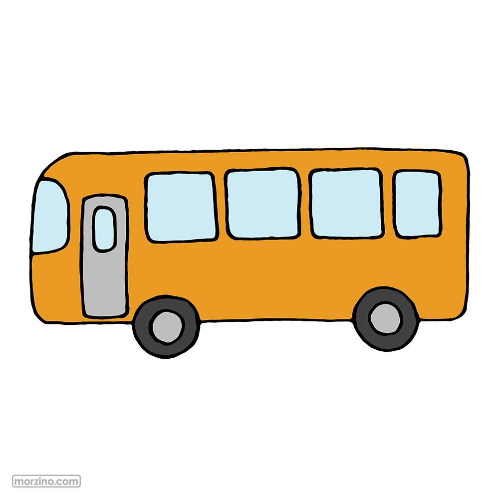 Bildwörterbuch: Bus