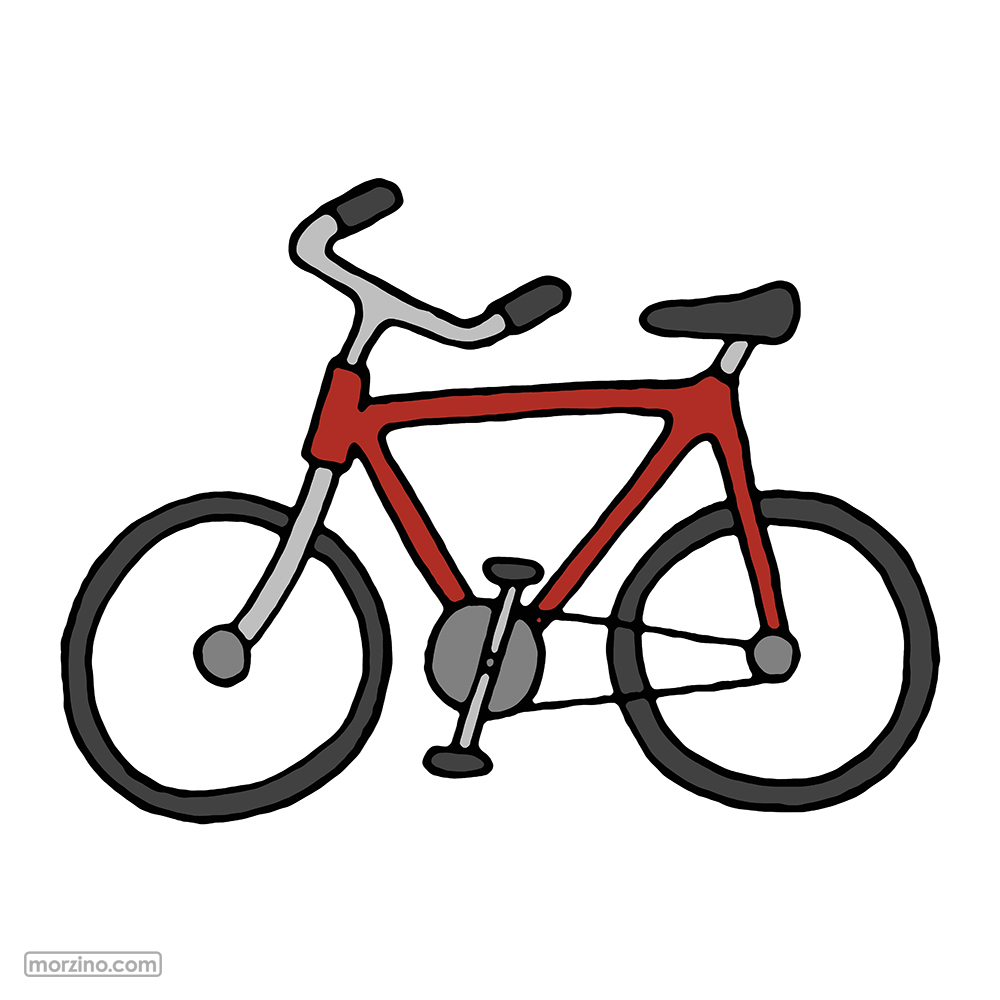 Bildwörterbuch: Fahrrad