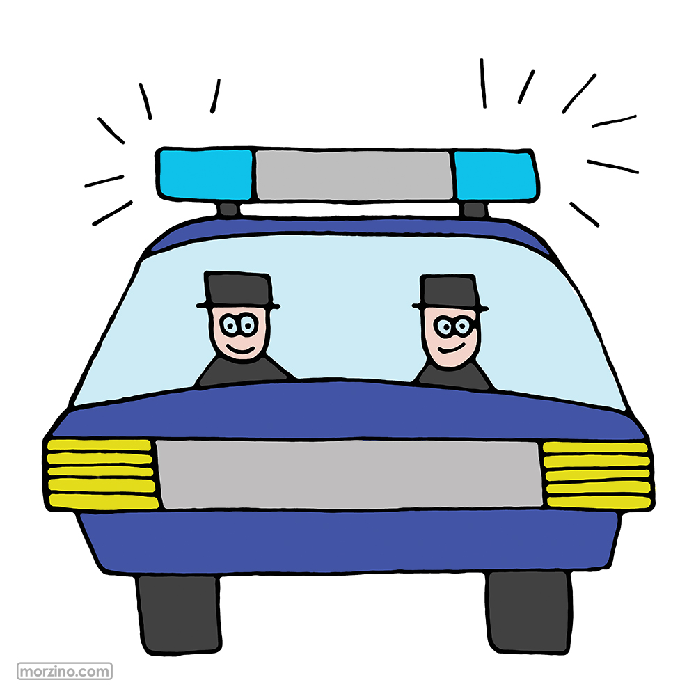 Bildwörterbuch: Polizei