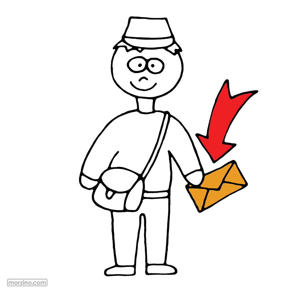 Bildwörterbuch: Brief