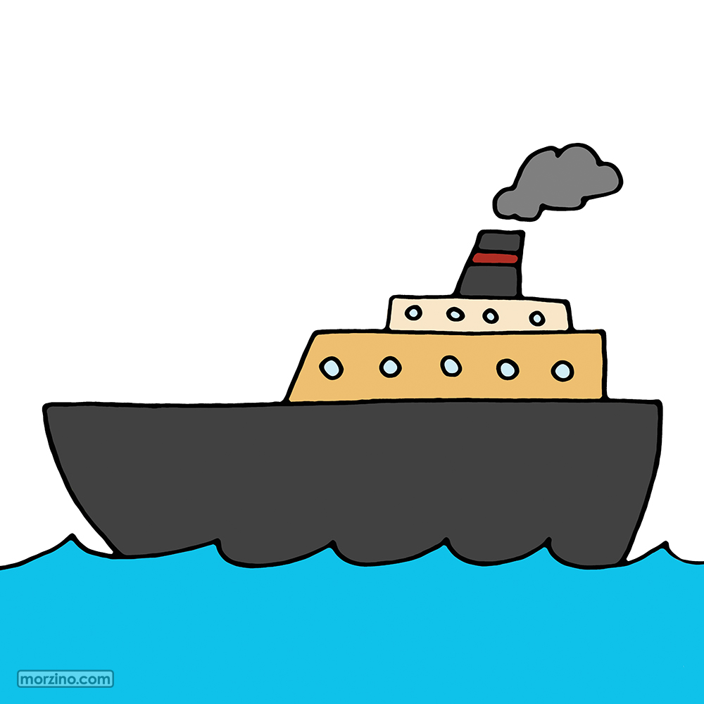 Bildwörterbuch: Schiff