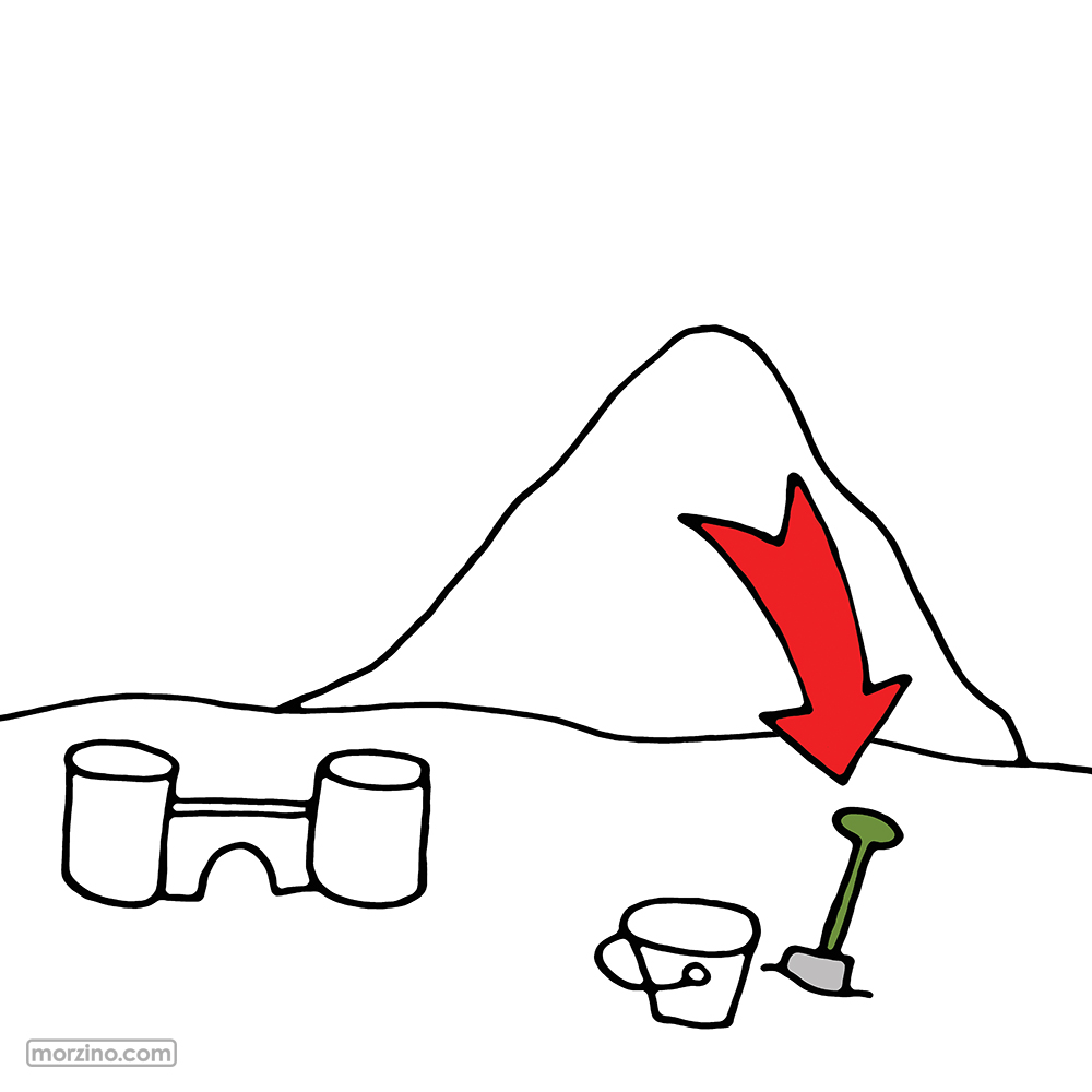 Bildwörterbuch: Schaufel
