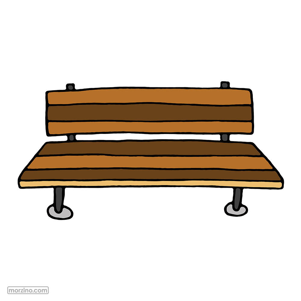 Bildwörterbuch: Bank
