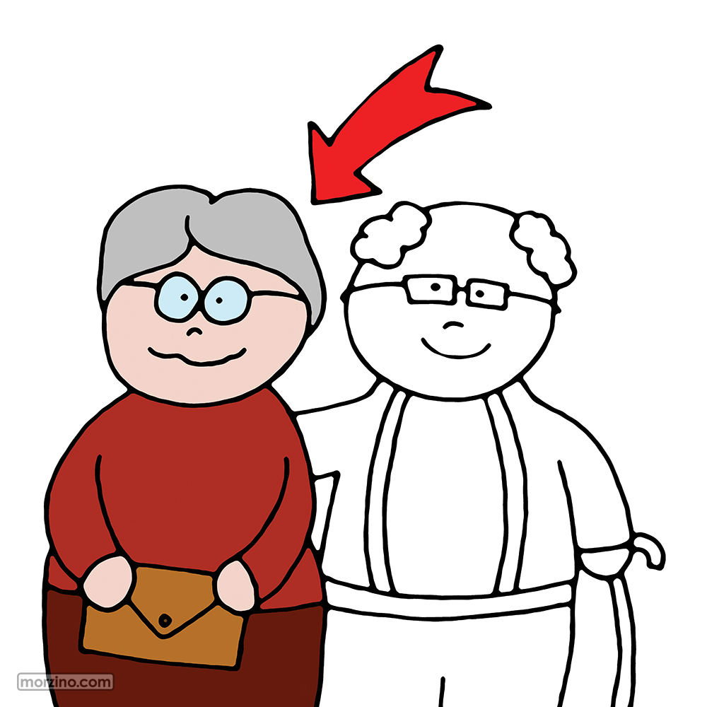 Bildwörterbuch: Großmutter