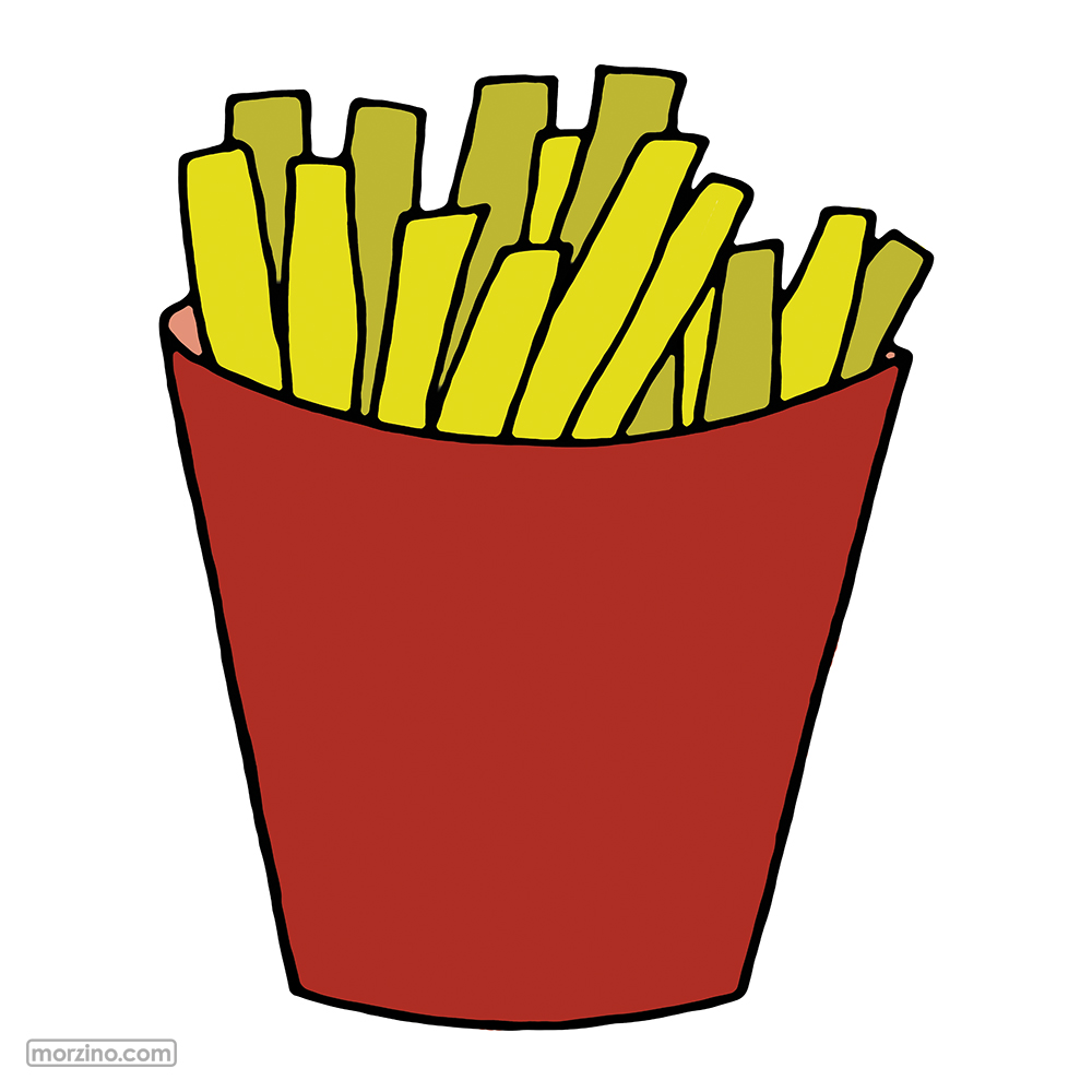 Bildwörterbuch: Pommes