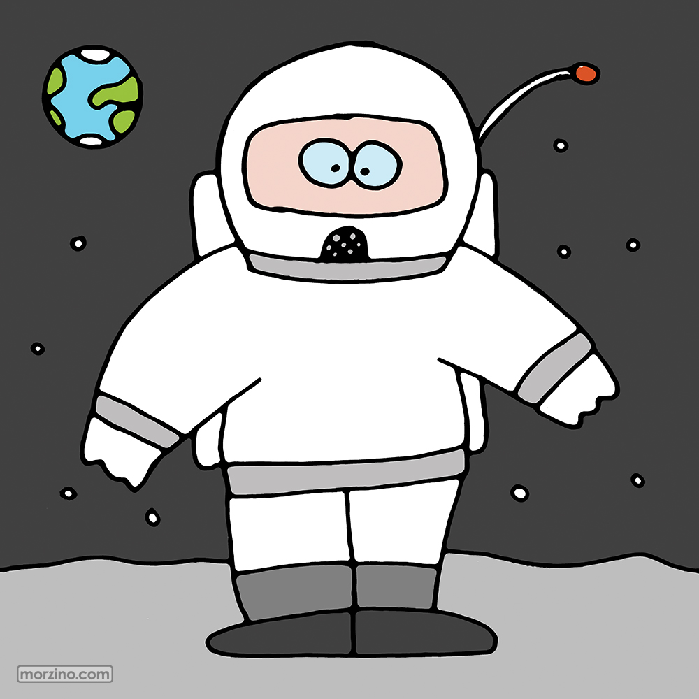 Bildwörterbuch: Astronaut