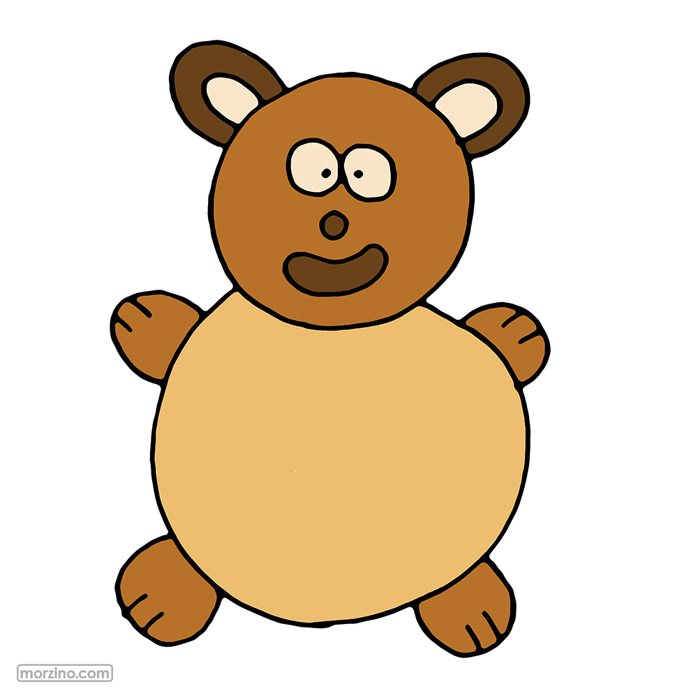 Bildwörterbuch: Teddybär