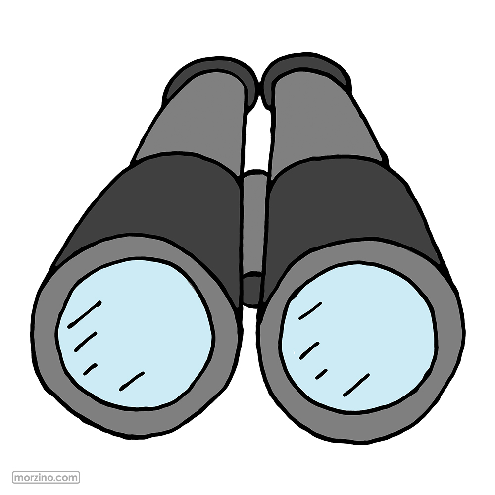 Bildwörterbuch: Fernglas