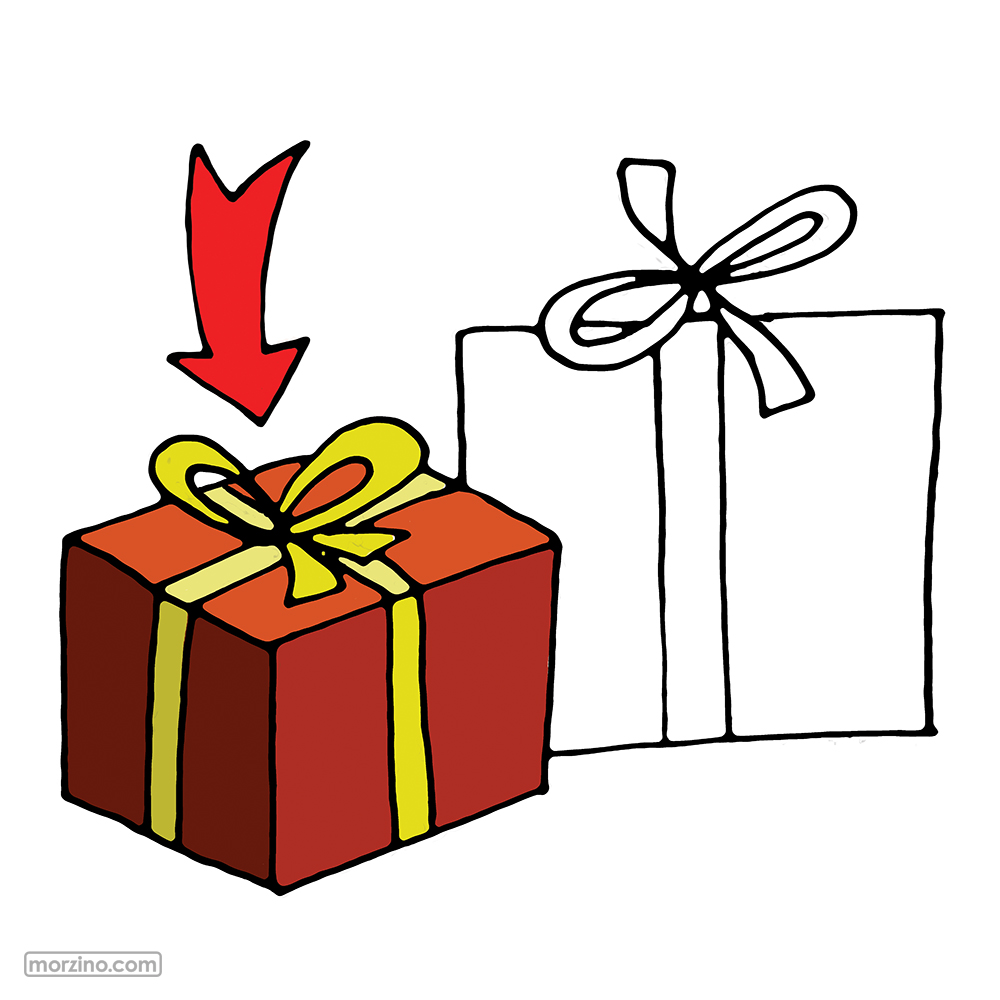 Bildwörterbuch: Geschenk