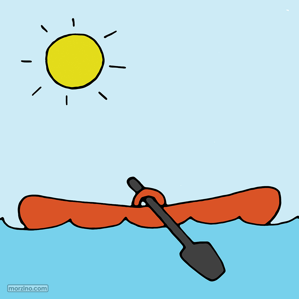 Bildwörterbuch: Schlauchboot