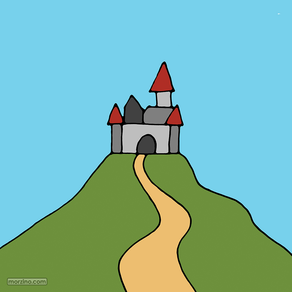 Bildwörterbuch: Schlossberg