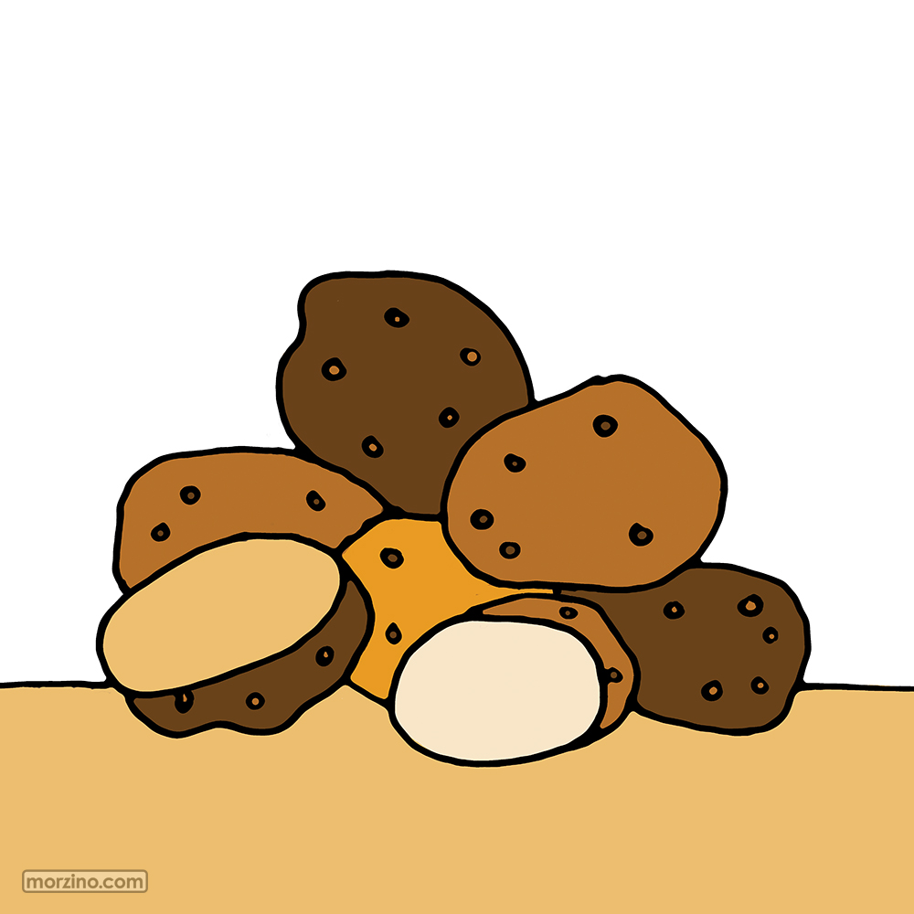 Bildwörterbuch: Kartoffeln