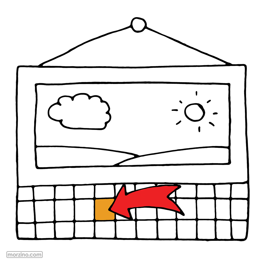 Bildwörterbuch: Tag