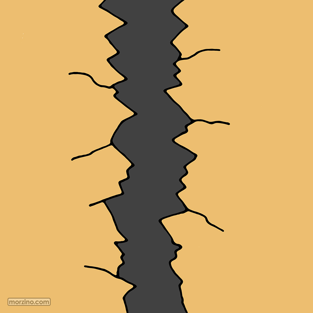Bildwörterbuch: Riss