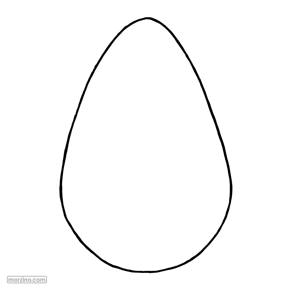 Ausmalbild: Eier