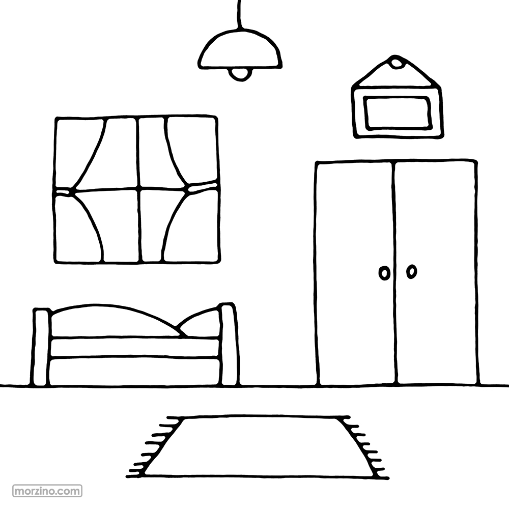 Bildwörterbuch: Kleiderschrank