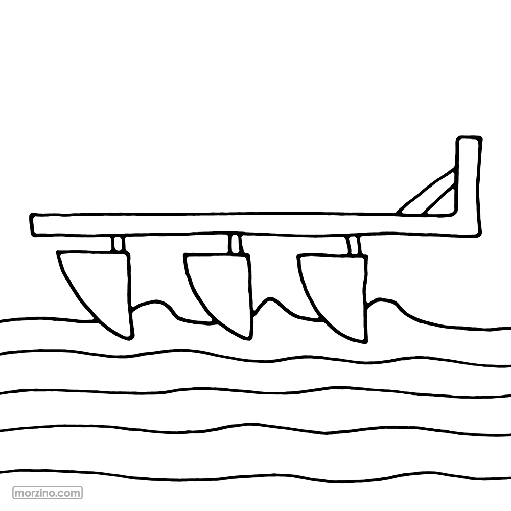 Ausmalbild: Pflug