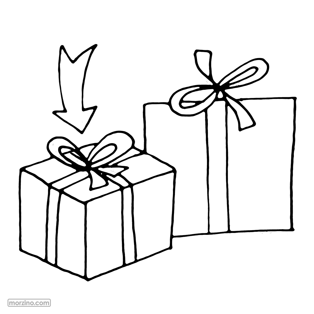 Bildwörterbuch: Geschenk