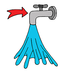 Wasserhahn