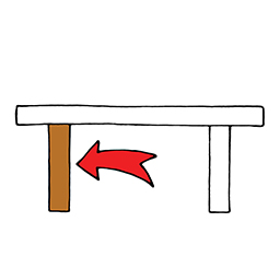 Tischbein