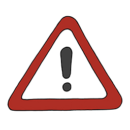 Warnschild
