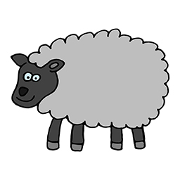 Schwarze Schaf