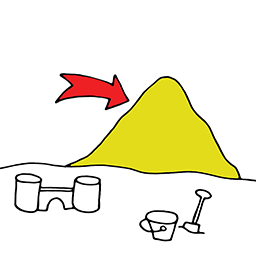 Sandhaufen