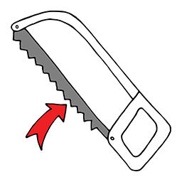 Sägeblatt
