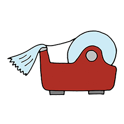 Klebebandabroller