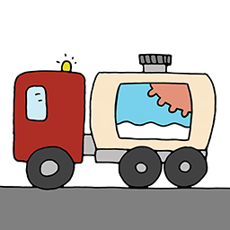 Milchtankwagen